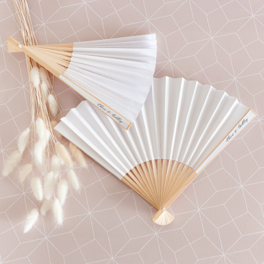 Personalized Paper Fans